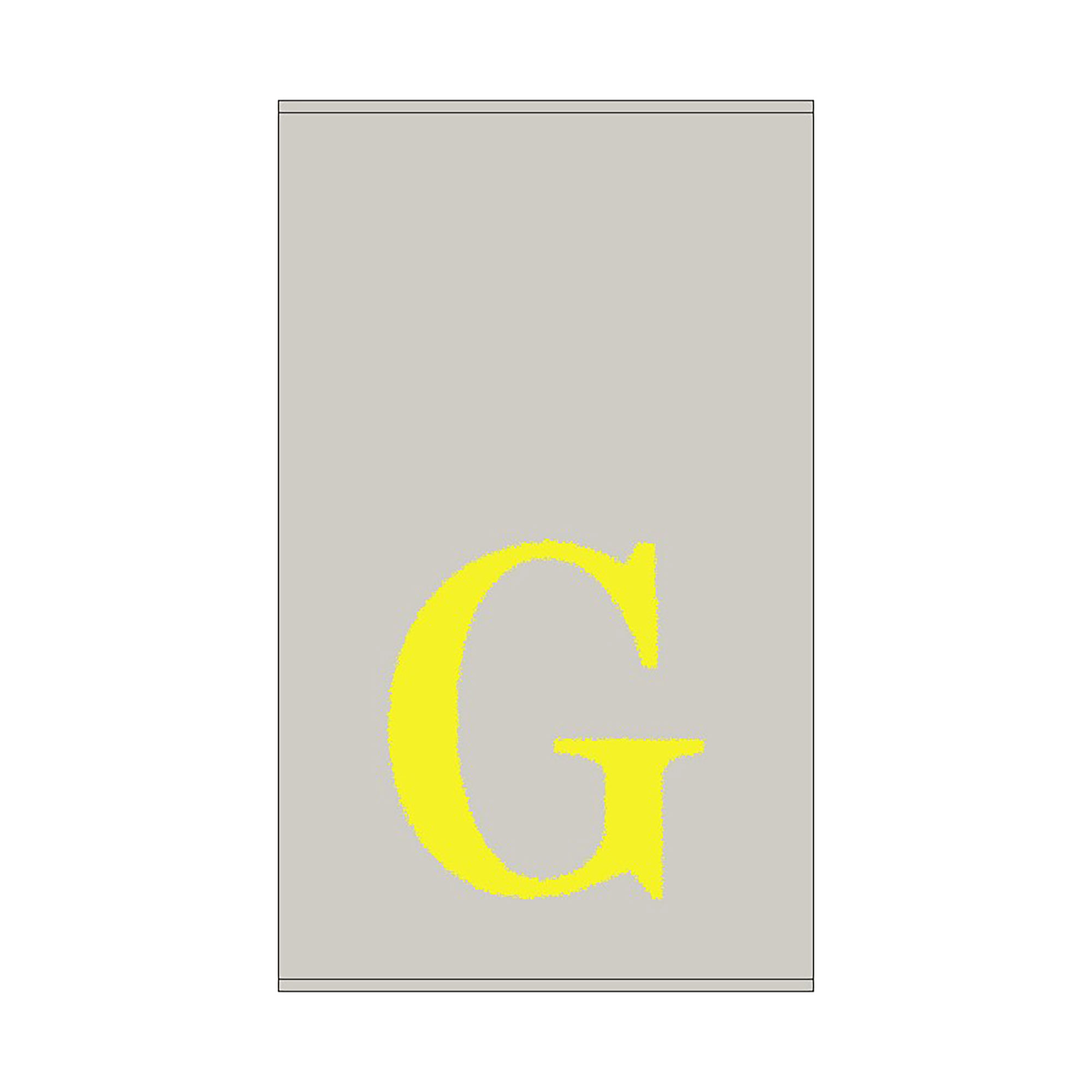 2er Set - Kleines Handtuch mit Buchstabe "G", 2 Farben 2er Set - Kleines Handtuch mit Buchstabe "G", 2 Farben